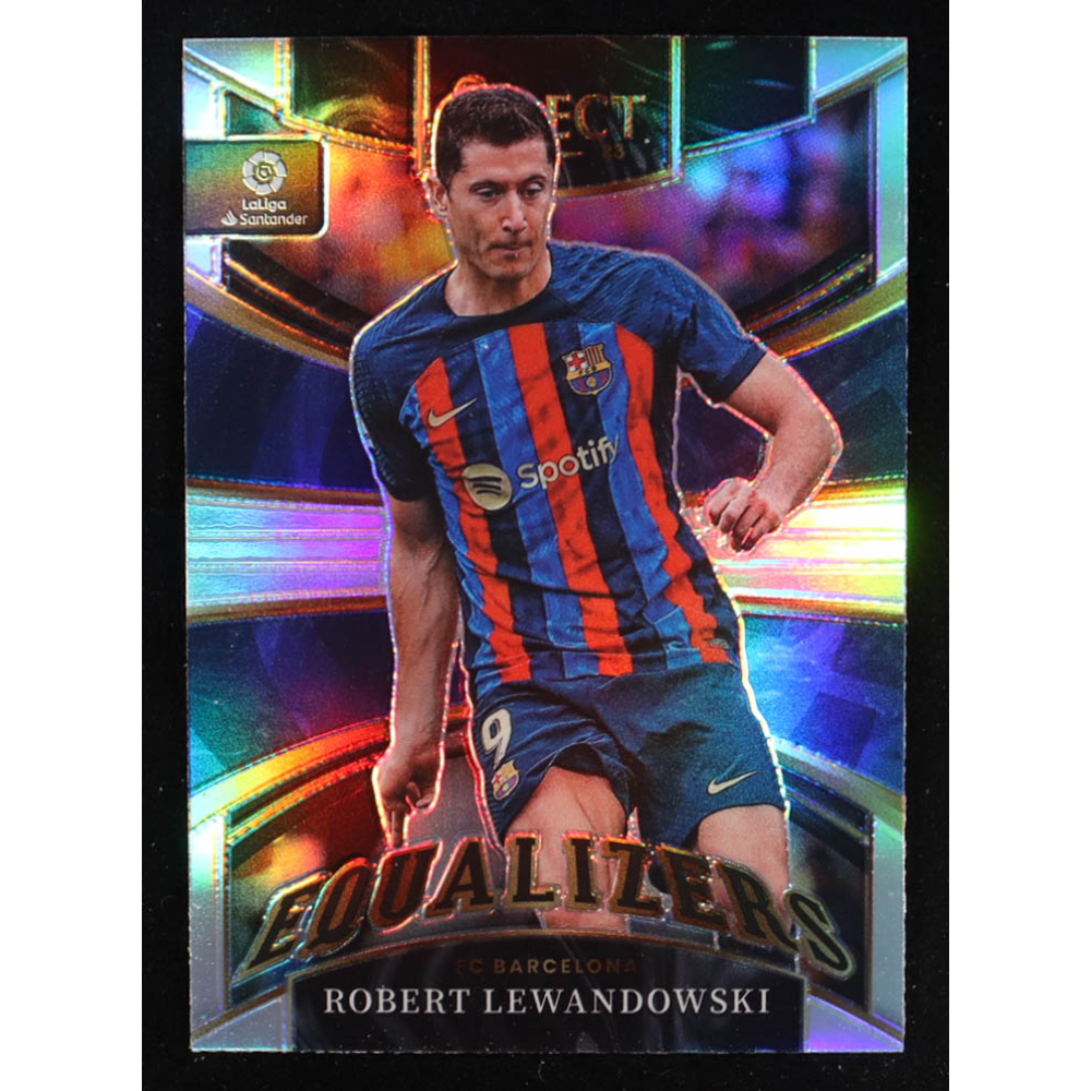 Robert Lewandowski 2022-23 Select La Liga Equalizers #10 at PristineAuction.com