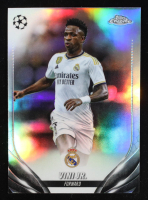 Vini Jr. 2023-24 Topps Chrome UEFA Club Competitions Refractors #92 at PristineAuction.com