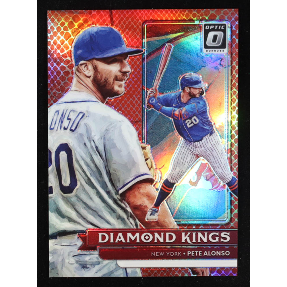 Pete Alonso 2022 Donruss Optic Red Dragon #18 DK #22/99 at PristineAuction.com