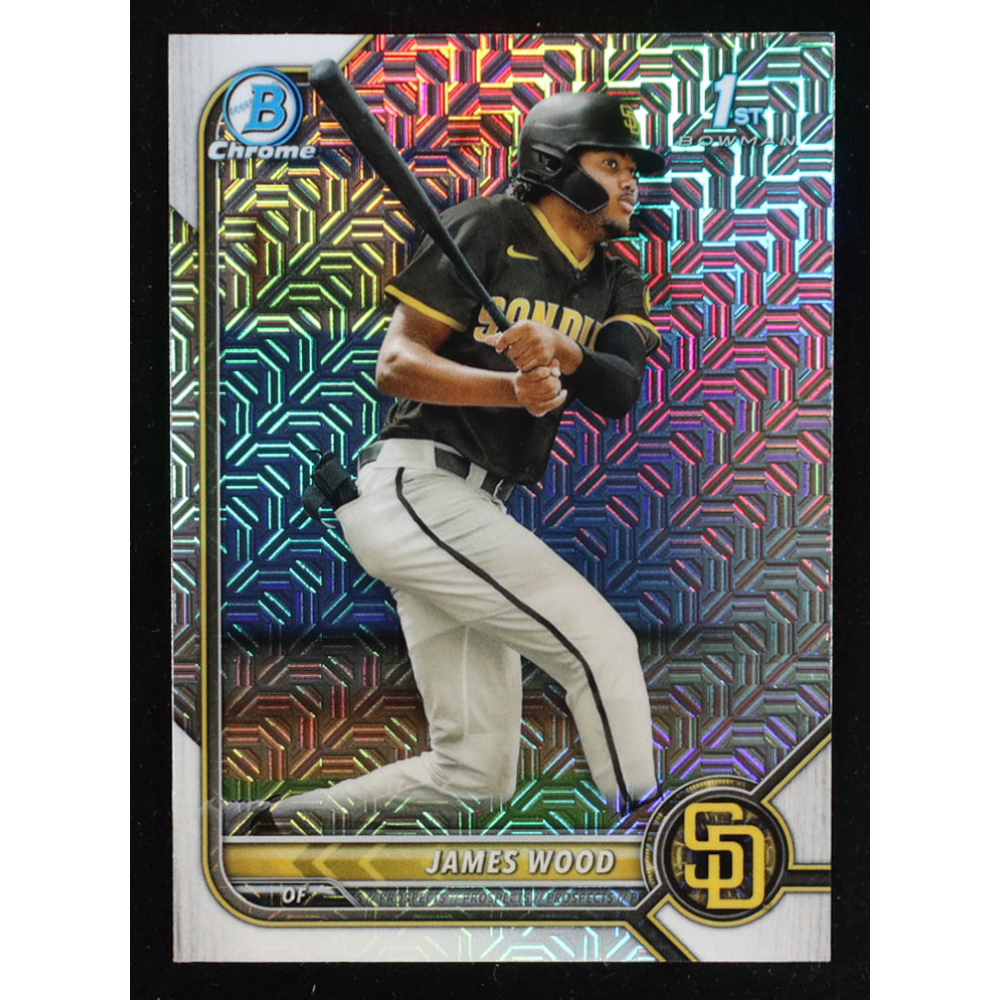 James Wood 2022 Bowman Chrome Mega Box Prospects #BCP108 RC at PristineAuction.com