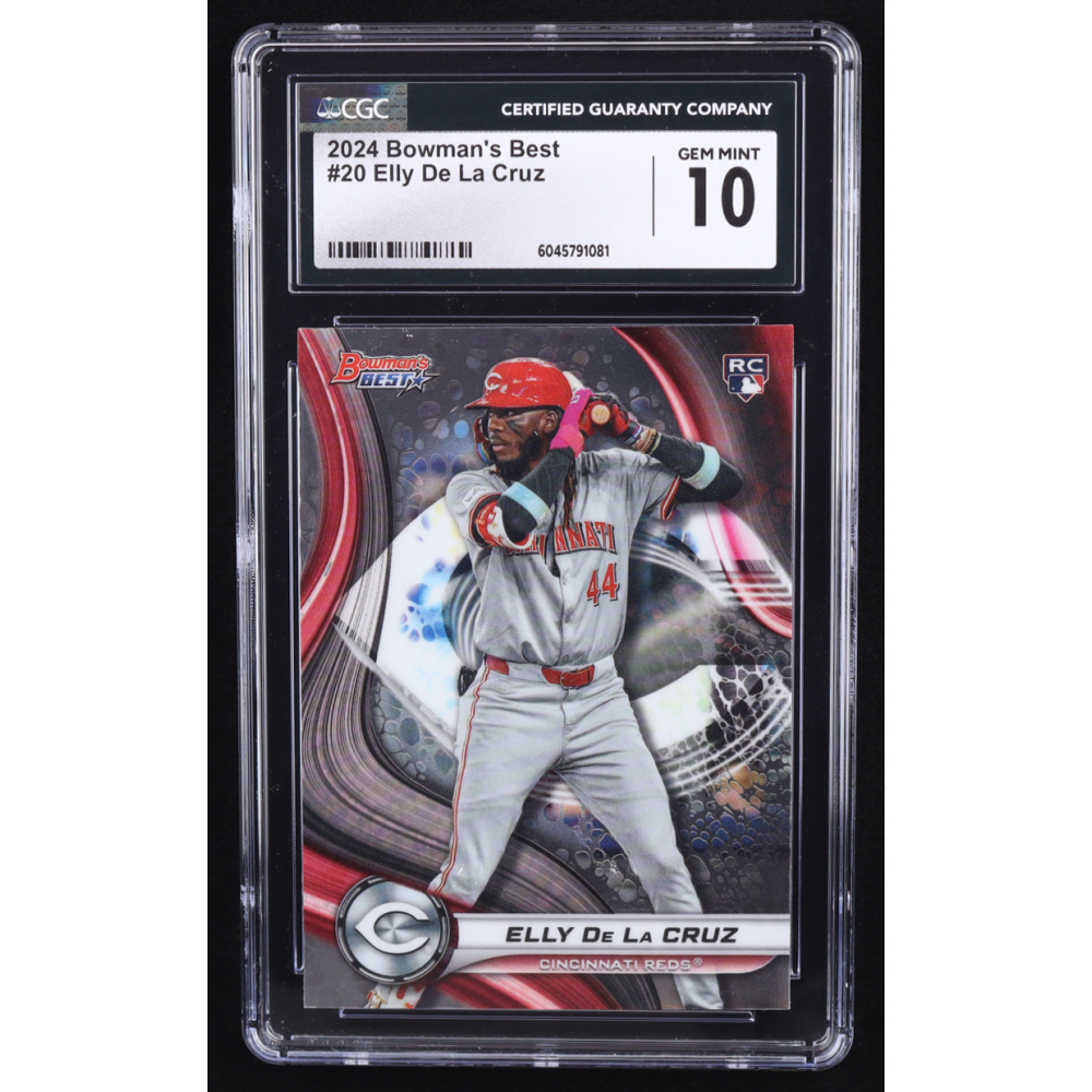 Elly De La Cruz 2024 Bowman's Best #20 RC (CGC 10) at PristineAuction.com