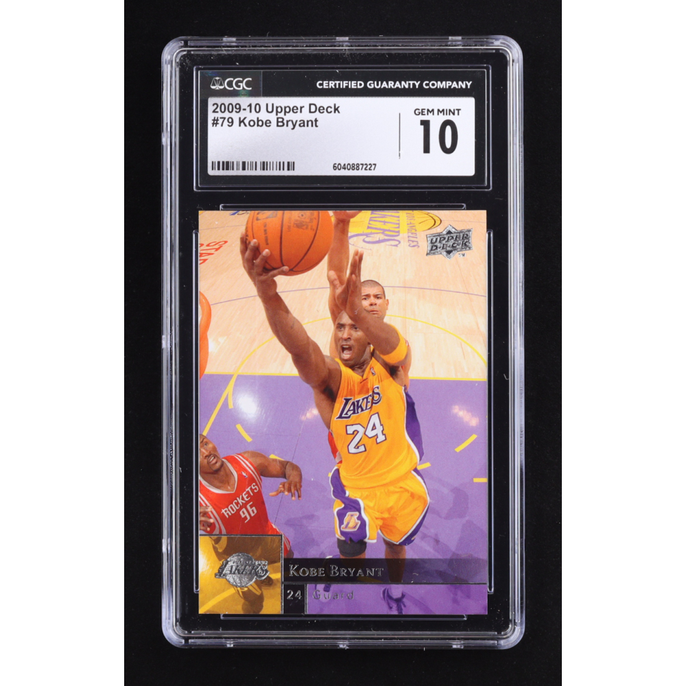 Kobe Bryant 2009-10 Upper Deck #79 (CGC 10) at PristineAuction.com