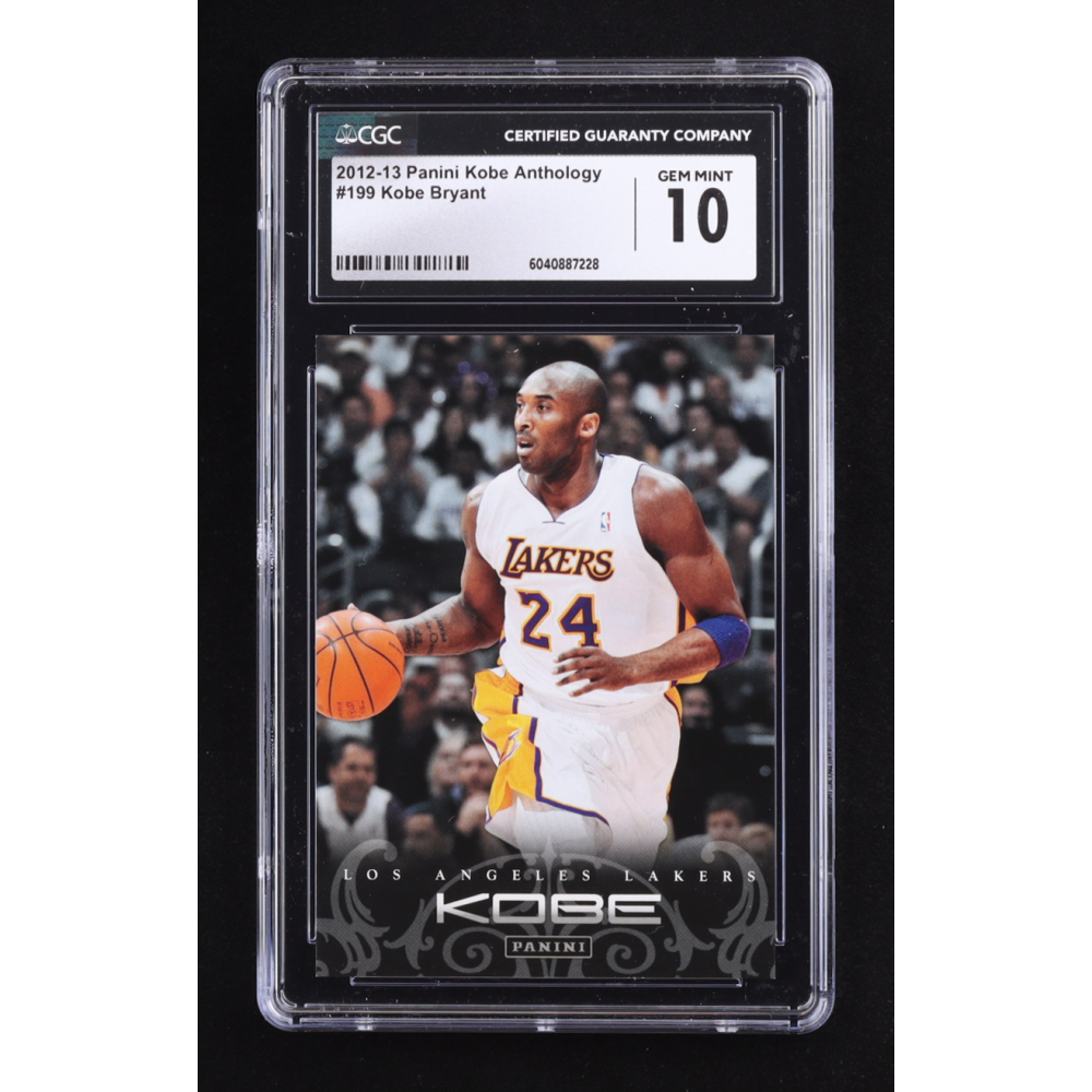Kobe Bryant 2012-13 Panini Kobe Anthology #199 (CGC 10) at PristineAuction.com