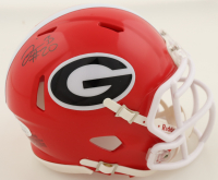 Javon Bullard Signed Georgia Bulldogs Speed Mini Helmet (JSA) at PristineAuction.com