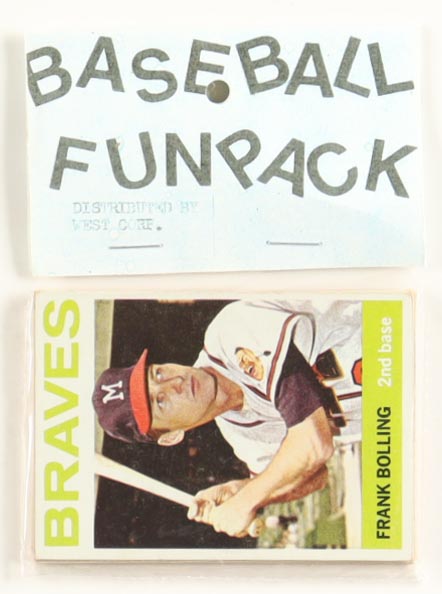 1964 Topps Baseball Card Fun Pack with (10) Cards at PristineAuction.com 1964 Topps Baseball Card Fun Pack with (10) Cards at PristineAuction.com
