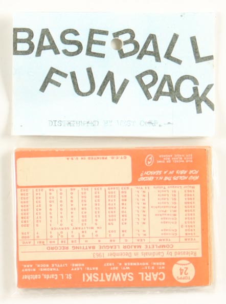 1964 Topps Baseball Card Fun Pack with (10) Cards at PristineAuction.com 1964 Topps Baseball Card Fun Pack with (10) Cards at PristineAuction.com