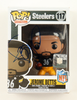 Jerome Bettis Signed Steelers #117 Funko Pop! Vinyl Figure (JSA) at PristineAuction.com