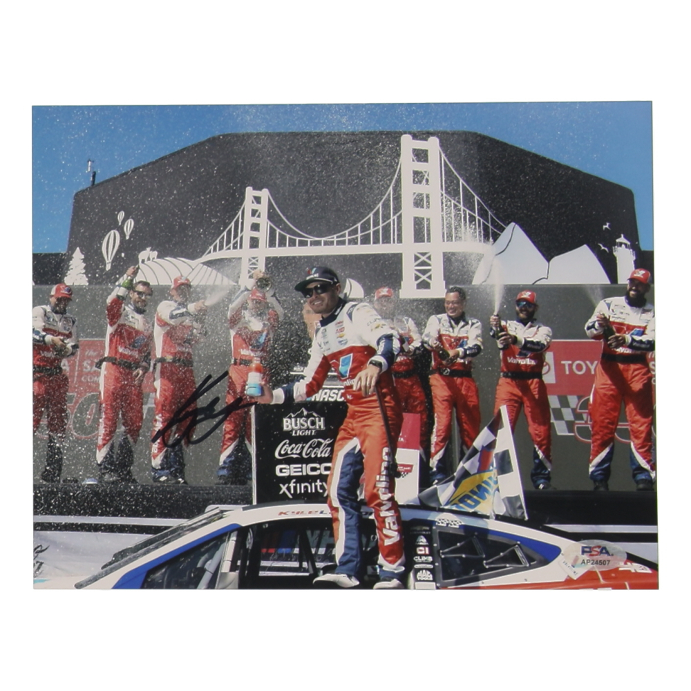 Kyle Larson Signed NASCAR 8x10 Photo (PSA) at PristineAuction.com
