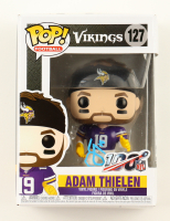 Adam Thielen Signed Vikings #127 Funko Pop! Vinyl Figure (JSA) at PristineAuction.com
