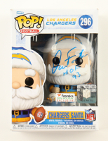 Dan Fouts Signed Chargers #296 Chargers Santa Funko Pop! Vinyl Figure Inscribed "HOF 93" (JSA) at PristineAuction.com