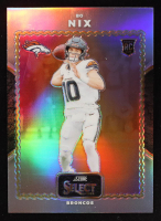 Bo Nix 2024 Select Score Select Throwback Prizm #23 RC at PristineAuction.com