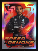 Lewis Hamilton 2022 Topps Chrome Formula 1 Speed Demons #SDLH at PristineAuction.com