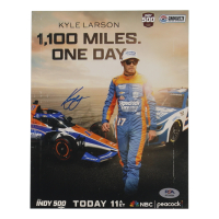 Kyle Larson Signed NASCAR 8x10 Photo (PSA) at PristineAuction.com