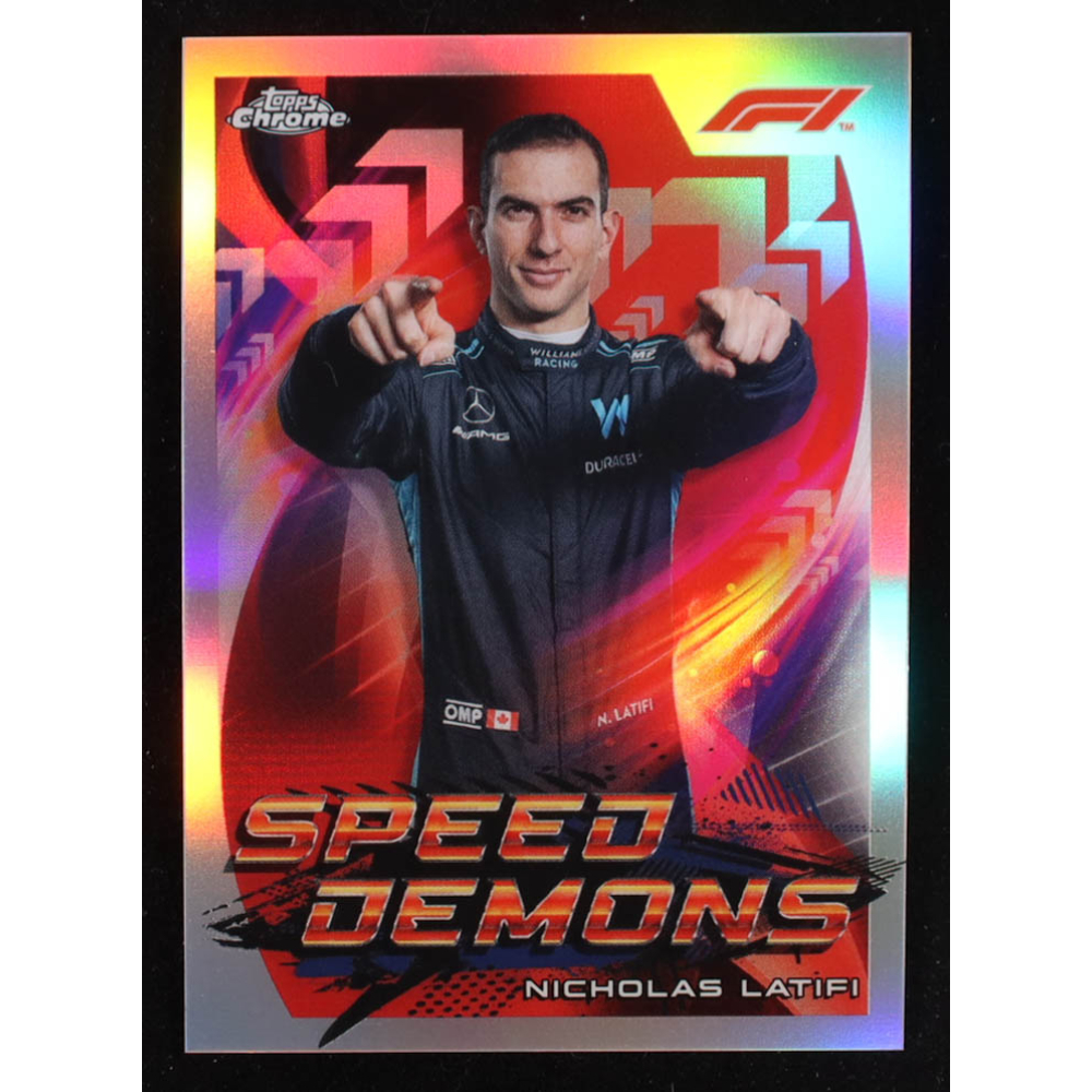 Nicholas Latifi 2022 Topps Chrome Formula 1 Speed Demons #SDNL at PristineAuction.com
