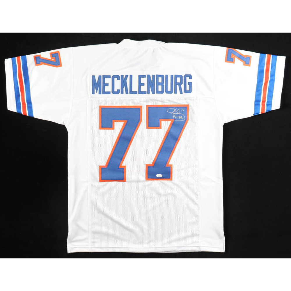 Karl Mecklenburg Signed Jersey With Inscription (JSA) at PristineAuction.com