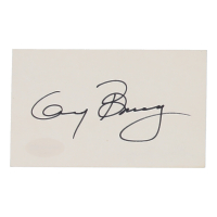 Gary Busey Signed Index Card (ACOA) at PristineAuction.com