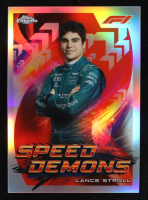 Lance Stroll 2022 Topps Chrome Formula 1 Speed Demons #SDLS at PristineAuction.com