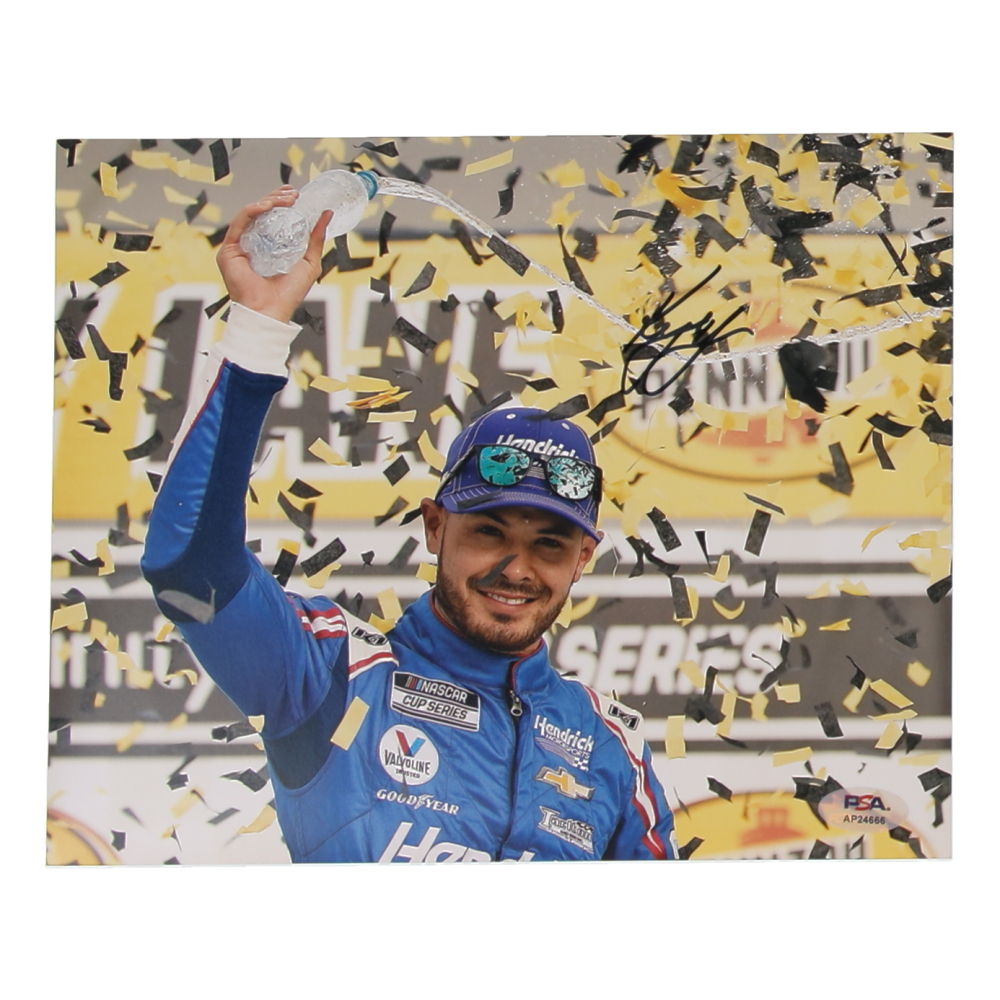 Kyle Larson Signed NASCAR 8x10 Photo (PSA) at PristineAuction.com