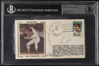 Nolan Ryan & Rickey Henderson Signed 1989 "5,000 Strikeouts" First Day Cover Cachet Envelope (BGS) at PristineAuction.com