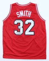 Joe Smith Signed Jersey Inscribed "'95 #1 Pick" & "95 P.O.Y." (AWM) at PristineAuction.com