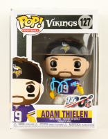 Adam Thielen Signed Vikings #127 Funko Pop! Vinyl Figure (JSA) at PristineAuction.com