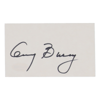 Gary Busey Signed Index Card (ACOA) at PristineAuction.com