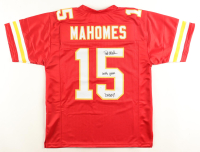 Patrick Mahomes Sr. Signed Jersey Inscribed "Who's Your Daddy?" (JSA) at PristineAuction.com