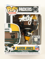 Aaron Jones Signed Packers #241 Funko Pop! Vinyl Figure (JSA) at PristineAuction.com