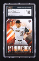 Paul Skenes 2024 Topps Update Let Him Cook #LHC12 RC (CGC 10) at PristineAuction.com