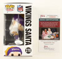 Cris Carter Signed "Vikings" #270 Vikings Santa Funko Pop! Vinyl Figure (JSA) at PristineAuction.com