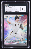 Paul Skenes 2024 Topps Update Stars of MLB #SMLB64 RC (CGC 10) at PristineAuction.com