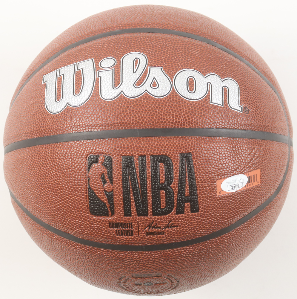 Stephen Jackson Signed Spurs Logo NBA Basketball (JSA) at PristineAuction.com Stephen Jackson Signed Spurs Logo NBA Basketball (JSA) at PristineAuction.com