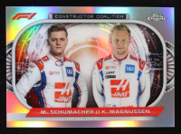 Mick Schumacher / Kevin Magnussen 2022 Topps Chrome Formula 1 Constructors Coalition #CCHAAS at PristineAuction.com