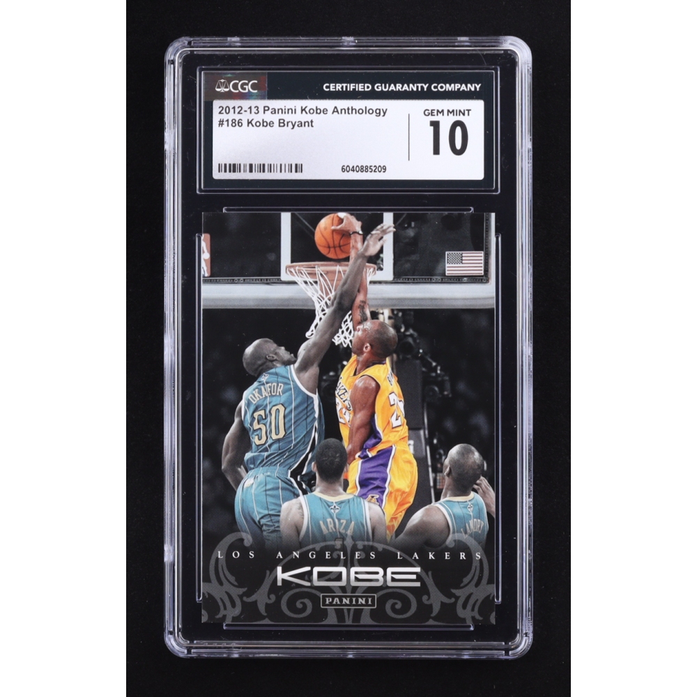 Kobe Bryant 2012-13 Panini Kobe Anthology #186 (CGC 10) at PristineAuction.com