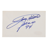 Larry Holmes Signed Index Card Inscribed "94" (ACOA) at PristineAuction.com