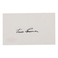 Jack Lemmon Signed Index Card (ACOA) at PristineAuction.com