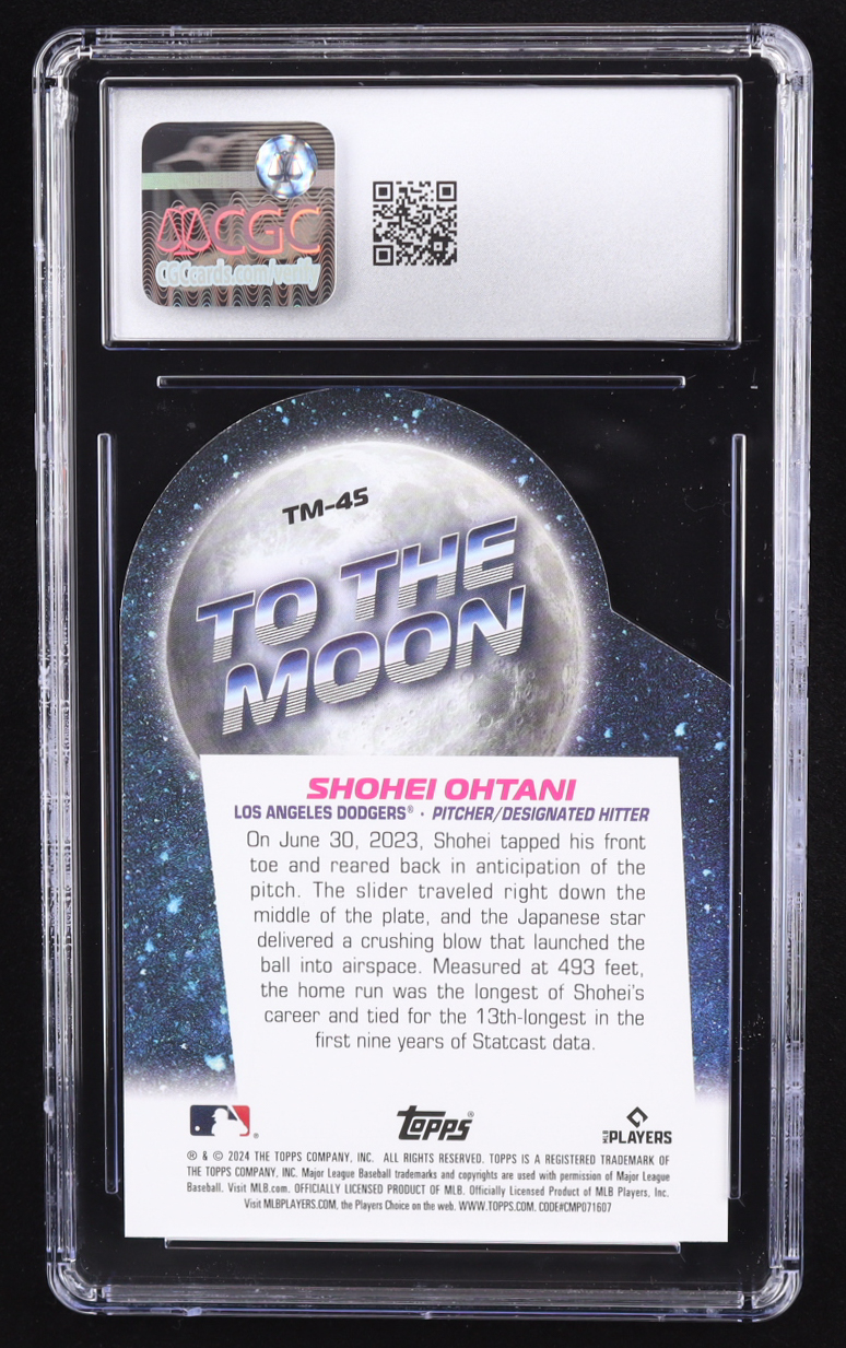 大谷翔平 2024 TOPPS BIG LEAGUE GEM MINT 10 2024 Topps Big League Super Rare Red Foil #297 Shohei Ohtani