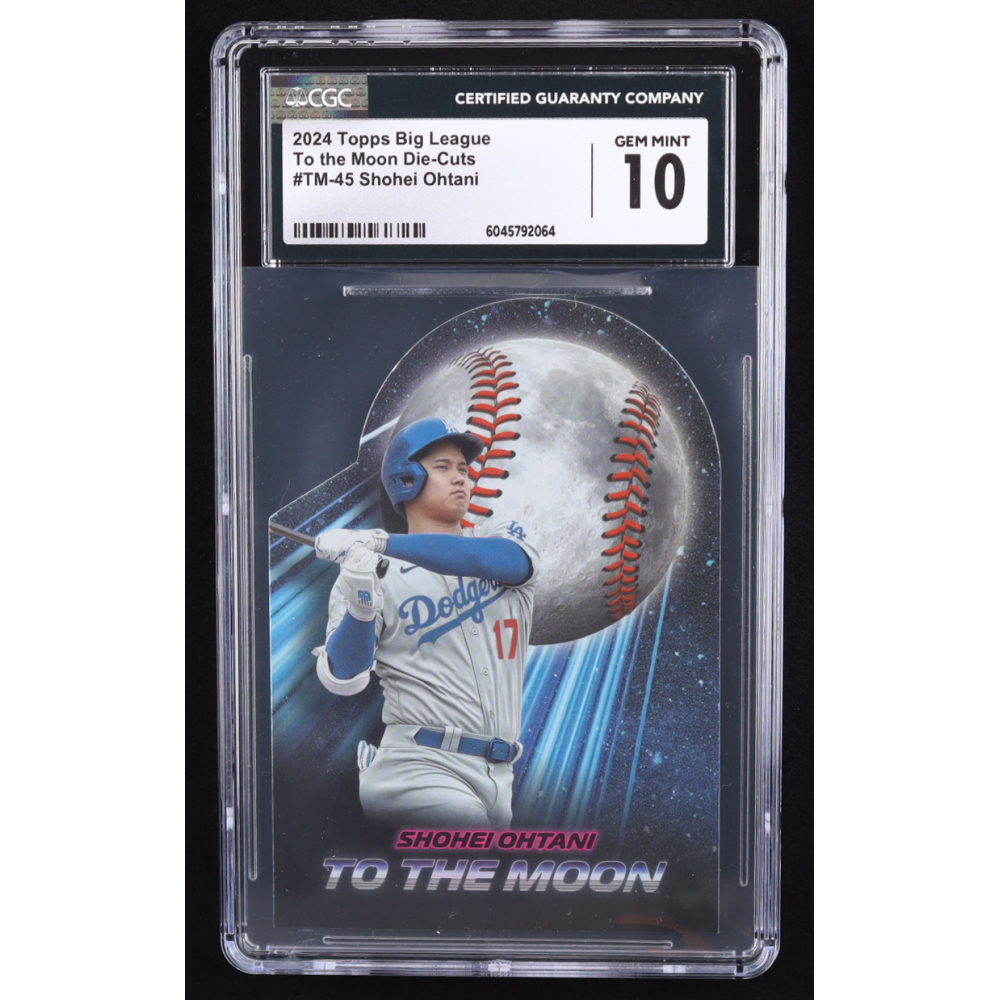 Shohei Ohtani 2024 Topps Big League To the Moon #TM45 (CGC 10) at PristineAuction.com