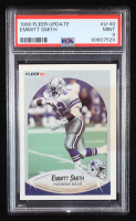 Emmitt Smith 1990 Fleer Update #U40 RC (PSA 9) at PristineAuction.com