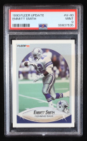 Emmitt Smith 1990 Fleer Update #U40 RC (PSA 9) at PristineAuction.com