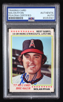 Nolan Ryan Signed 1978 O-Pee-Chee #241 (PSA Authentic) at PristineAuction.com