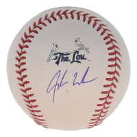 Jordan Walker Signed OML "The Lou" Baseball (JSA) at PristineAuction.com