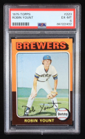 Robin Yount 1975 Topps #223 RC (PSA 6) at PristineAuction.com