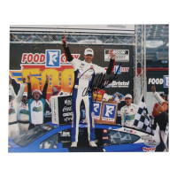 Denny Hamlin Signed NASCAR 8x10 Photo (PSA) at PristineAuction.com