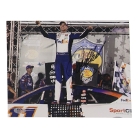 Denny Hamlin Signed NASCAR 8x10 Photo (PSA) at PristineAuction.com