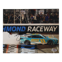 Denny Hamlin Signed NASCAR 8x10 Photo (PSA) at PristineAuction.com