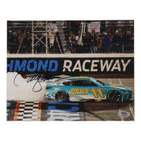 Denny Hamlin Signed NASCAR 8x10 Photo (PSA) at PristineAuction.com