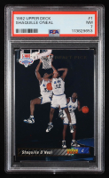 Shaquille O'Neal 1992-93 Upper Deck #1 SP / NBA First Draft Pick RC (PSA 7) at PristineAuction.com