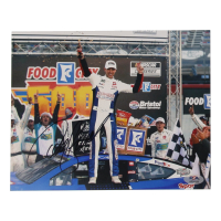 Denny Hamlin Signed NASCAR 8x10 Photo (PSA) at PristineAuction.com