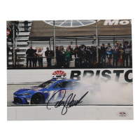 Denny Hamlin Signed NASCAR 8x10 Photo (PSA) at PristineAuction.com